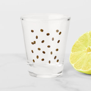 Verre A Shot Fèves de café