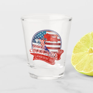 Verre A Shot Fier Croate Américain