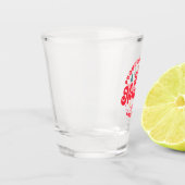 Verre A Shot Fier Membre Du Club Naughty List Noël (Gauche)