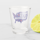 Verre A Shot Fière Esprit Américain (Dos)