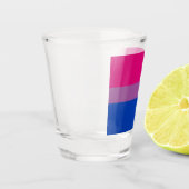Verre A Shot Fierté bisexuelle ! (Gauche)