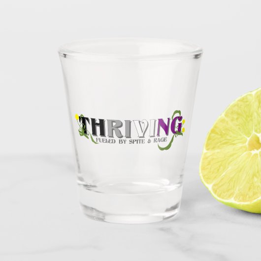 Verre A Shot Fierté d'As Thriving (Devant)