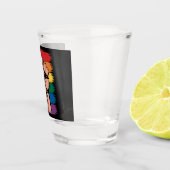 Verre A Shot Fierté de poing élevée Rainbow LGBTQ Droits de sup (Droite)