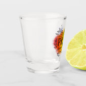 Verre A Shot Fierté en aquarelle (Gauche)