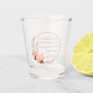 Verre A Shot Fierté et préjugé Citation III - Style mignon