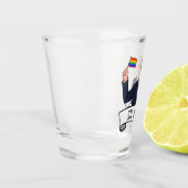 Verre A Shot Fierté Joe Biden (Gauche)