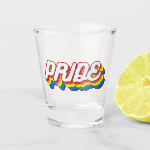 Verre A Shot Fierté Style des années 70