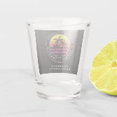 Verre A Shot Fiesta Siesta Tequila Répète Bachelorette Party (Dos)
