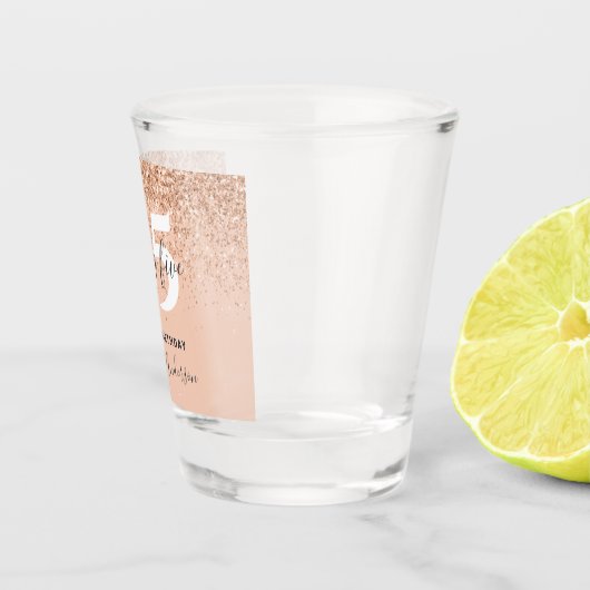 Verre A Shot Fille parties scintillant scintillante moderne ver (Droite)