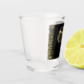 Verre A Shot Filles week-end mocktail bachelorette soirée or (Gauche)