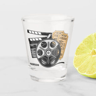 Verre A Shot Film de nom personnalisé