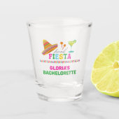 Verre A Shot Finale Fiesta Mexicaine Tequila Bachelorette (Devant)