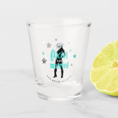 Verre A Shot Fixin' The Bride Disco Bachelorette Turquoise ID92 (Devant)