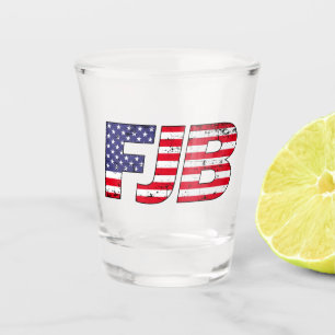 Verre A Shot FJB Let's Go Brandon anti joe Biden drôle