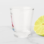Verre A Shot Flamant rose Tango - Bravo (Droite)