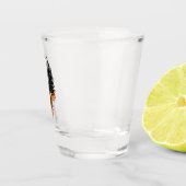 Verre A Shot Flammes tribales Phoenix Firebird (Droite)