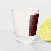 Verre A Shot flanelle de Noël (Gauche)