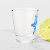 Verre A Shot Flèche de neige Blue Winter (Gauche)