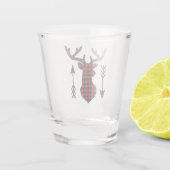 Verre A Shot Flèches de tête de cerf de buffle (Dos)