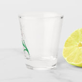 Verre A Shot Fleur blanche (Droite)