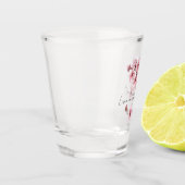 Verre A Shot Fleur de fleurs de cerisier rose (Gauche)