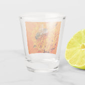 Verre A Shot Fleur pollinisatrice d'abeille de miel Thunder_Cov (Dos)
