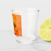 Verre A Shot Fleur pollinisatrice d'abeille de miel Thunder_Cov (Droite)