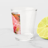 Verre A Shot Fleur rose délicate après la pluie (Droite)