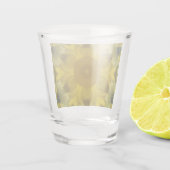 Verre A Shot Fleur soleil éclate dorée (Dos)