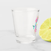 Verre A Shot Fleurie Maman Blanche (Gauche)