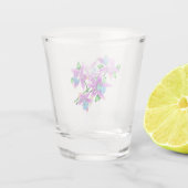 Verre A Shot Fleurs (Dos)