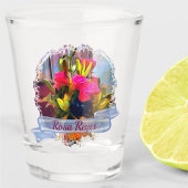 Verre A Shot Fleurs d'amour PM0001