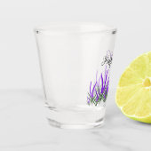 Verre A Shot Fleurs de lavande (Gauche)