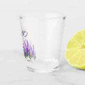 Verre A Shot Fleurs de lavande (Droite)