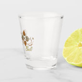 Verre A Shot Fleurs de temples (Droite)