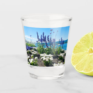 Verre A Shot Fleurs du lac de Zurich