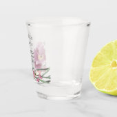 Verre A Shot Fleurs sauvages d'aquarelle mariage Enregistrer la (Droite)