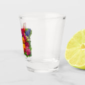 Verre A Shot Fleurs sauvages de l'Oregon (Droite)