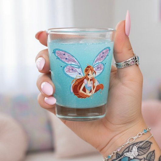 Verre A Shot Floraison