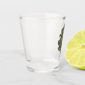 Verre A Shot Floraison celtique (Gauche)