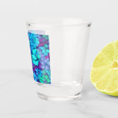 Verre A Shot Floral Abstrait #62 (Droite)