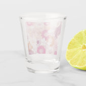 Verre A Shot Floral Sans Couture (Dos)