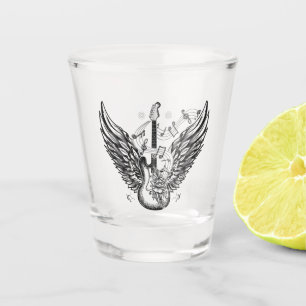 Verre A Shot Flying guitar