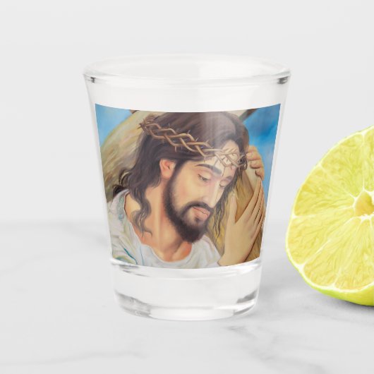 Verre A Shot Foi chrétienne Jésus Christ (Devant)