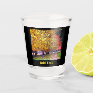 Verre A Shot Folithe d'automne