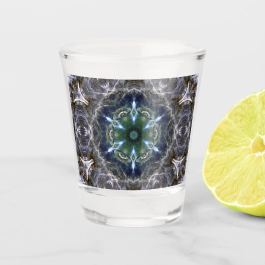 Verre A Shot Folk Mandala (Devant)
