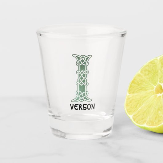 Verre A Shot Fond décoratif du 16e siècle Celtique I (Devant)