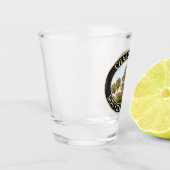 Verre A Shot Fontaine d'ananas de Charleston, Caroline du Sud (Gauche)