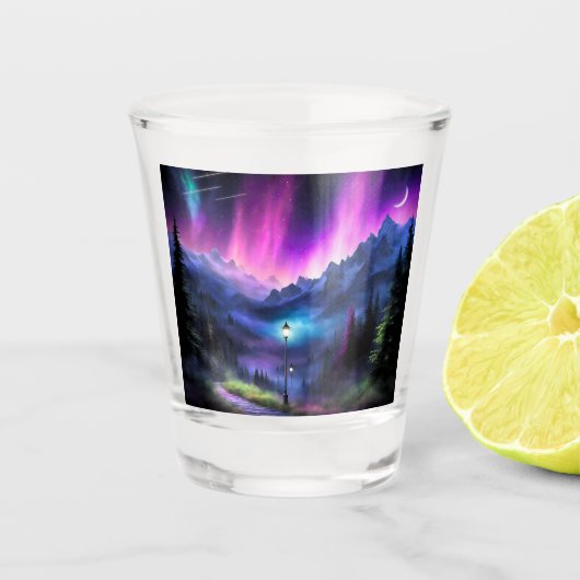 Verre A Shot Forêt enchantée (Devant)