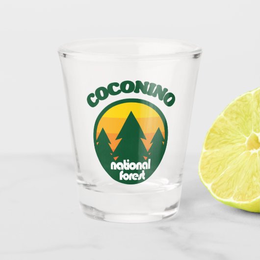 Verre A Shot Forêt nationale de Coconino (Devant)